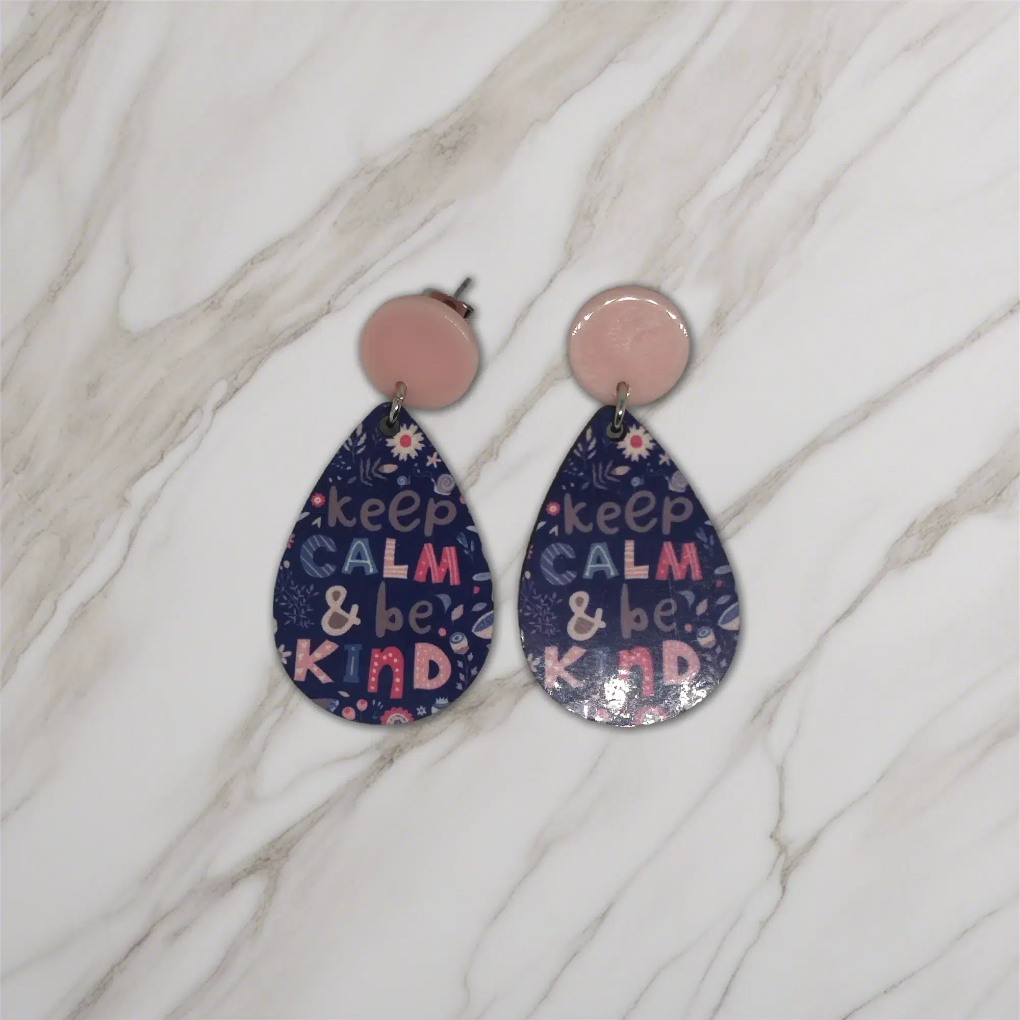 pendientes originales Keep calm
