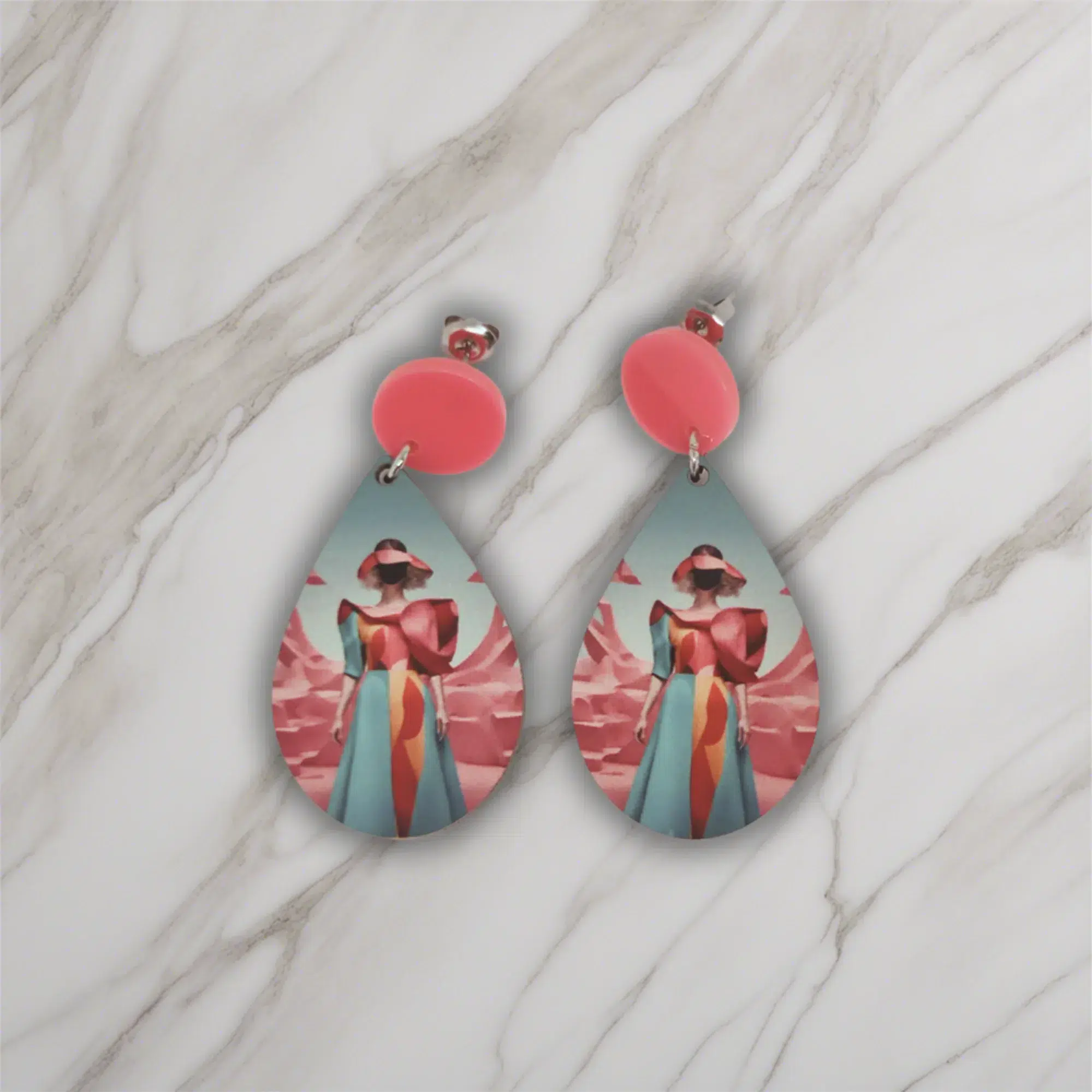 pendientes originales Surrealista 11-2