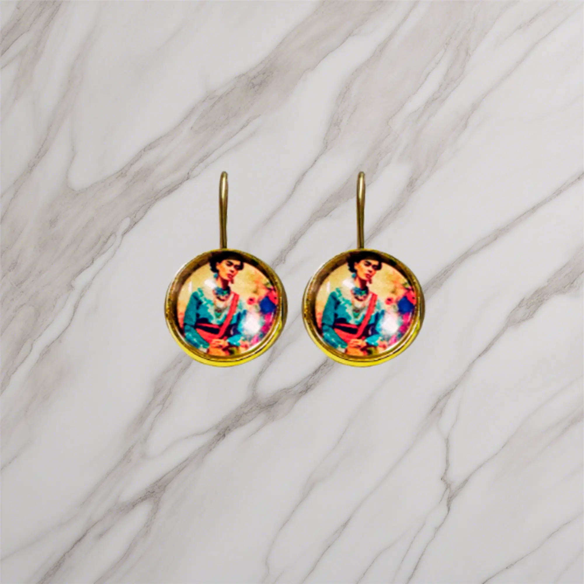 pendientes originales Frida